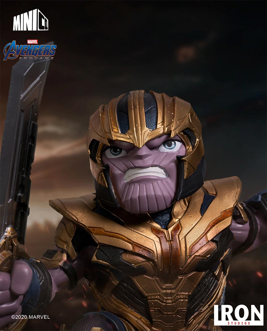 Thanos Minifigur aus Marvel Avengers Endgame - Minico