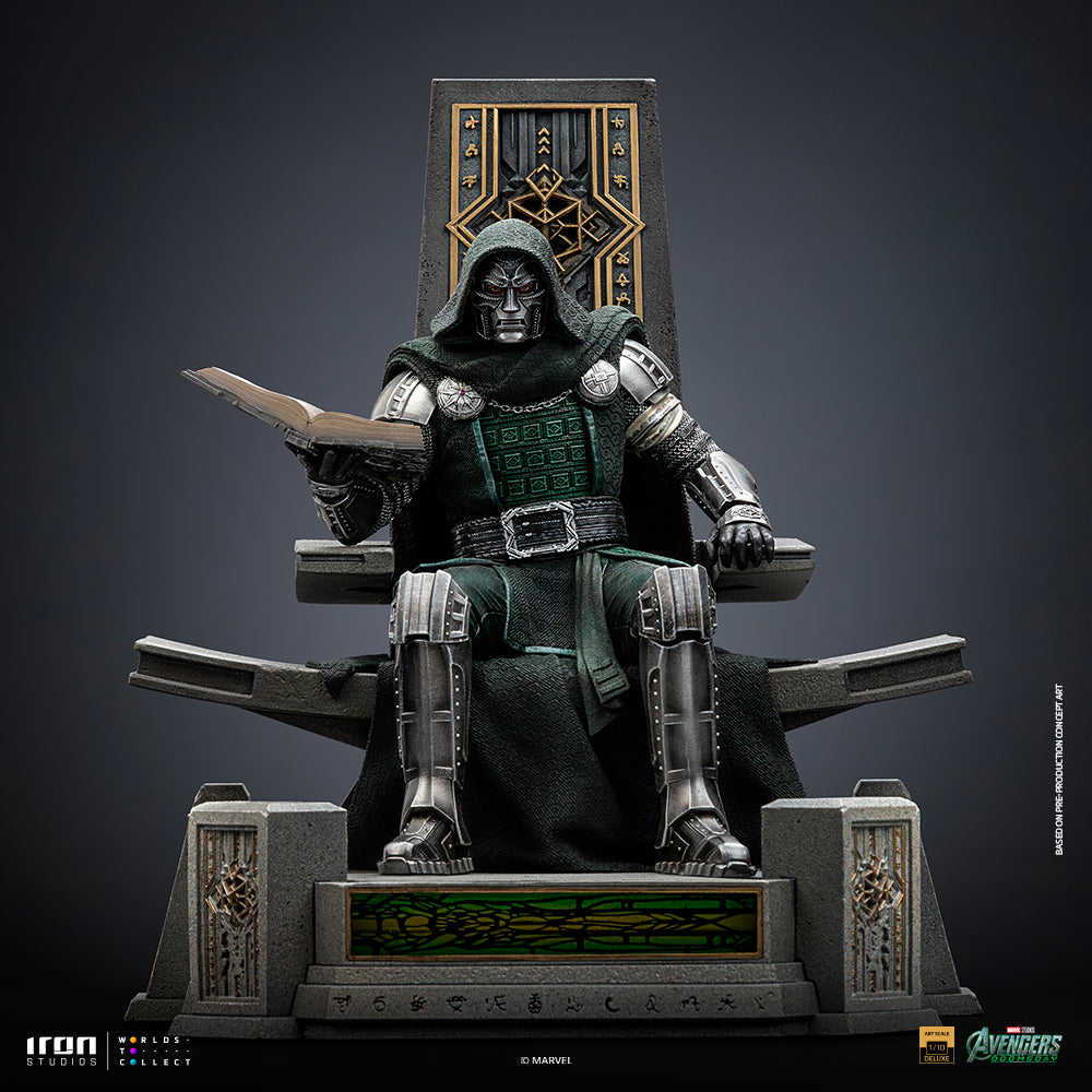 Doctor Doom on Throne – Avengers: Doomsday – Art Scale 1/10