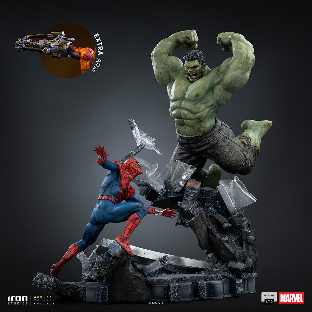 Spider-Man vs Hulk Statue – Marvel: Brand New Day – Art Scale 1/10