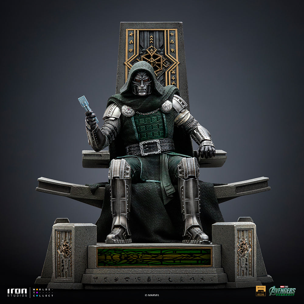 Doctor Doom on Throne – Avengers: Doomsday – Art Scale 1/10