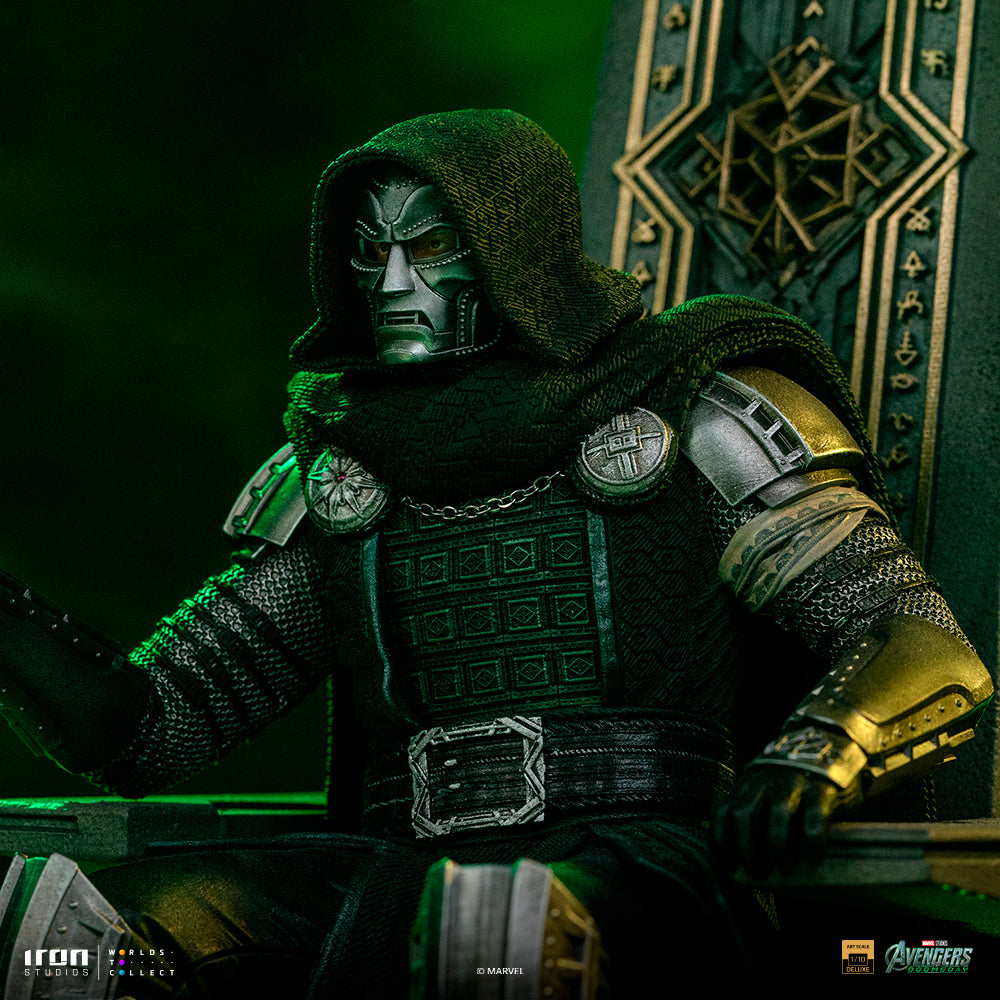Doctor Doom on Throne – Avengers: Doomsday – Art Scale 1/10