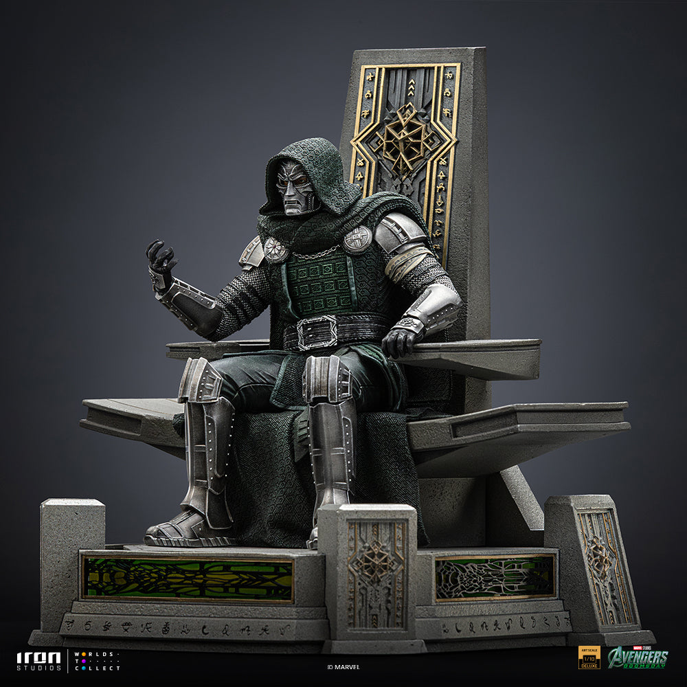 Doctor Doom on Throne – Avengers: Doomsday – Art Scale 1/10