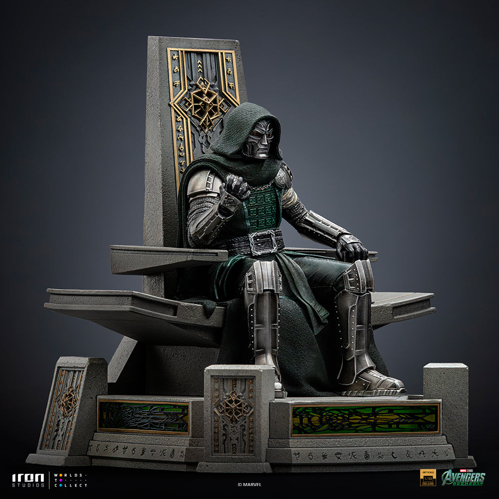 Doctor Doom on Throne – Avengers: Doomsday – Art Scale 1/10