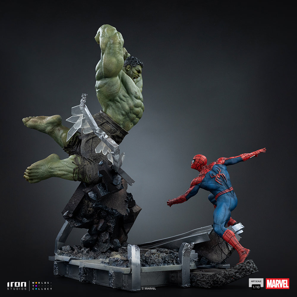 Spider-Man vs Hulk Statue – Marvel: Brand New Day – Art Scale 1/10