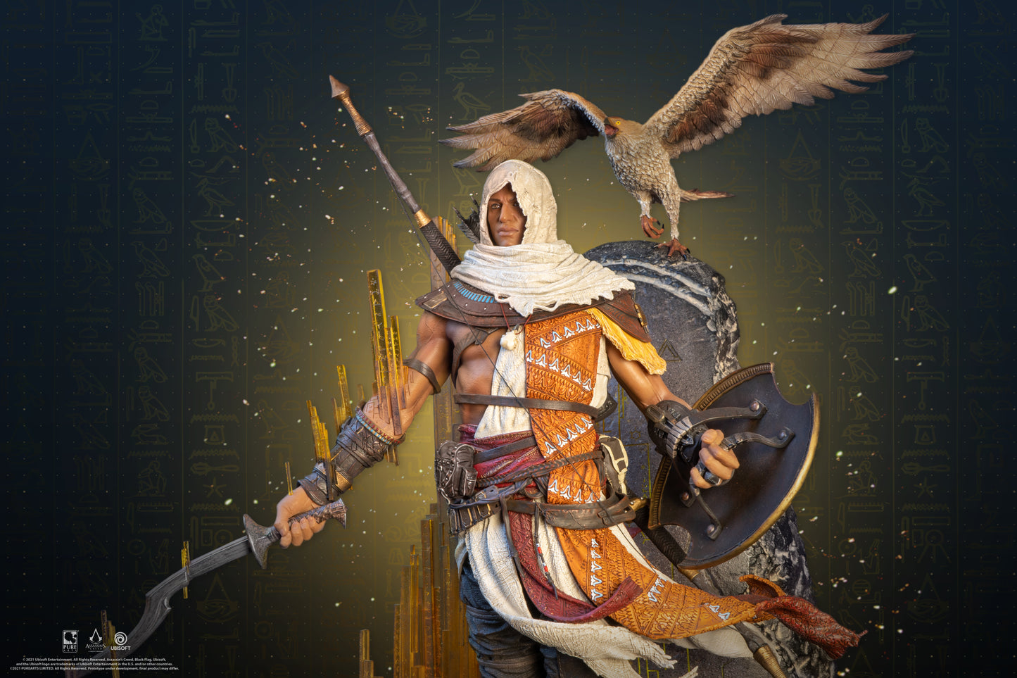 Bayek Statue - Assassin's Creed Animus - 1/4 Scale