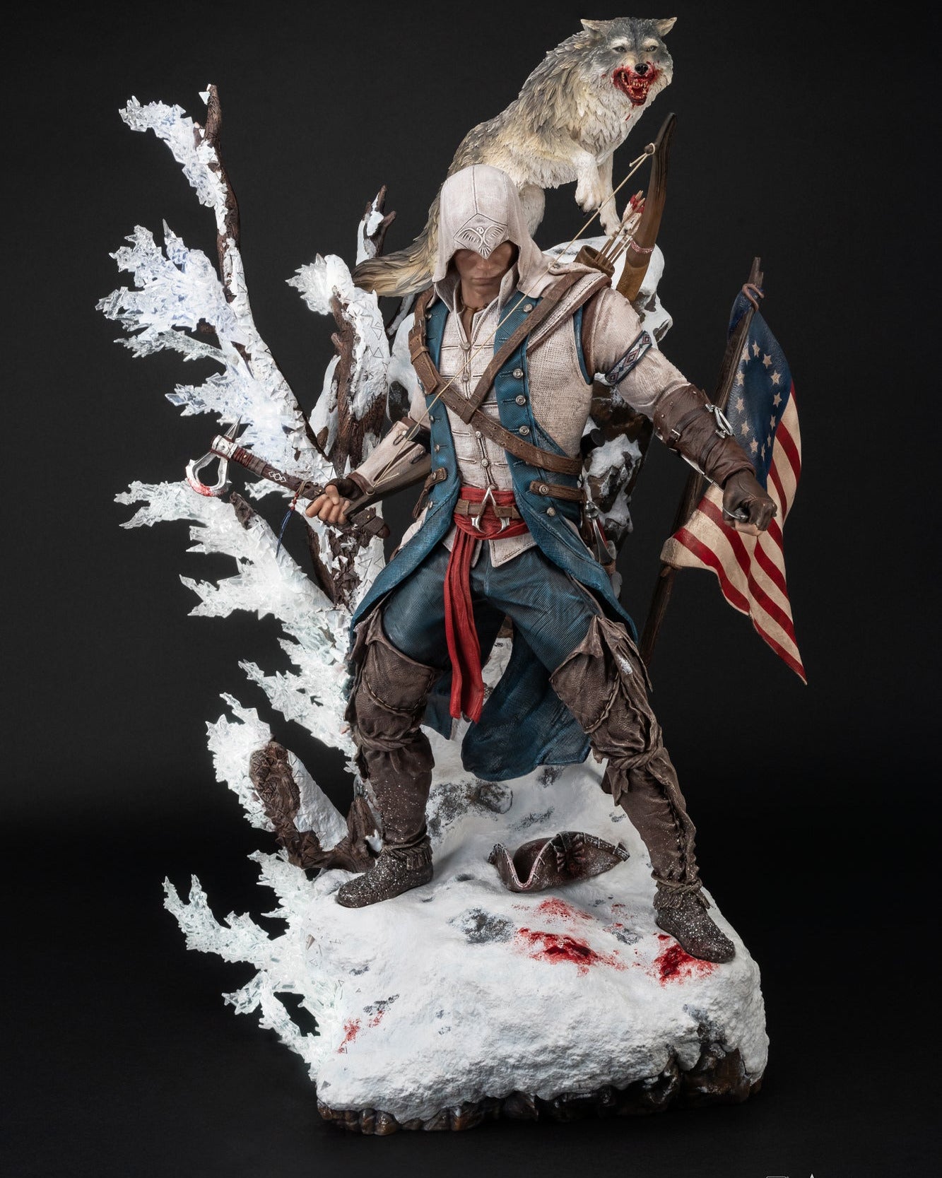 Connor Statue - Assassin's Creed Animus - 1/4 Scale