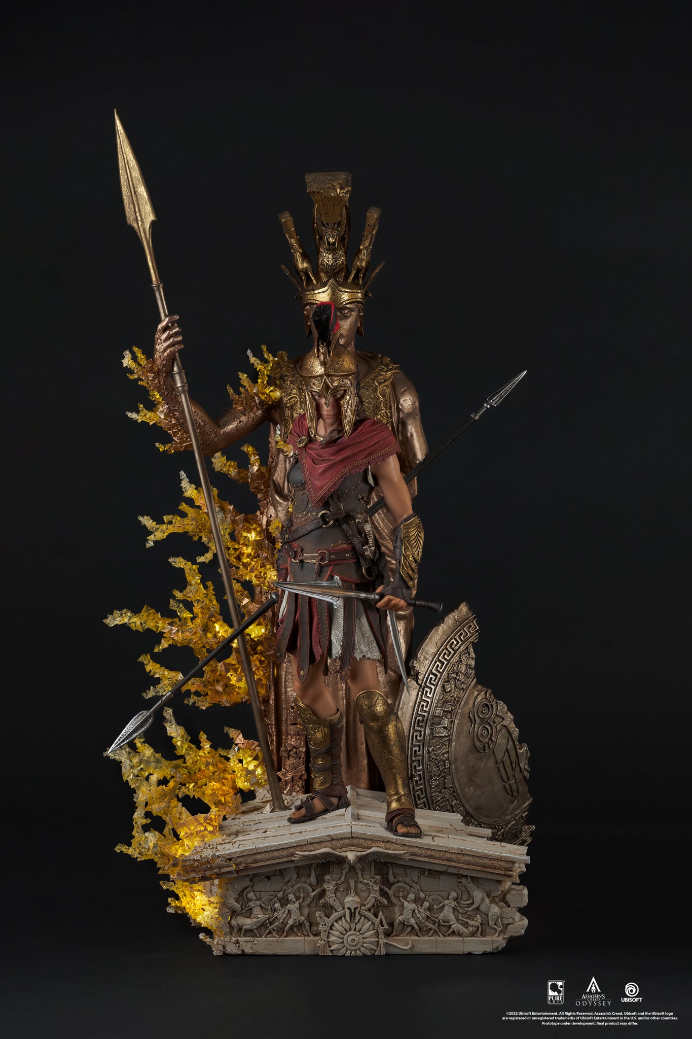 Kassandra Statue - Assassin's Creed Animus - 1/4 Scale