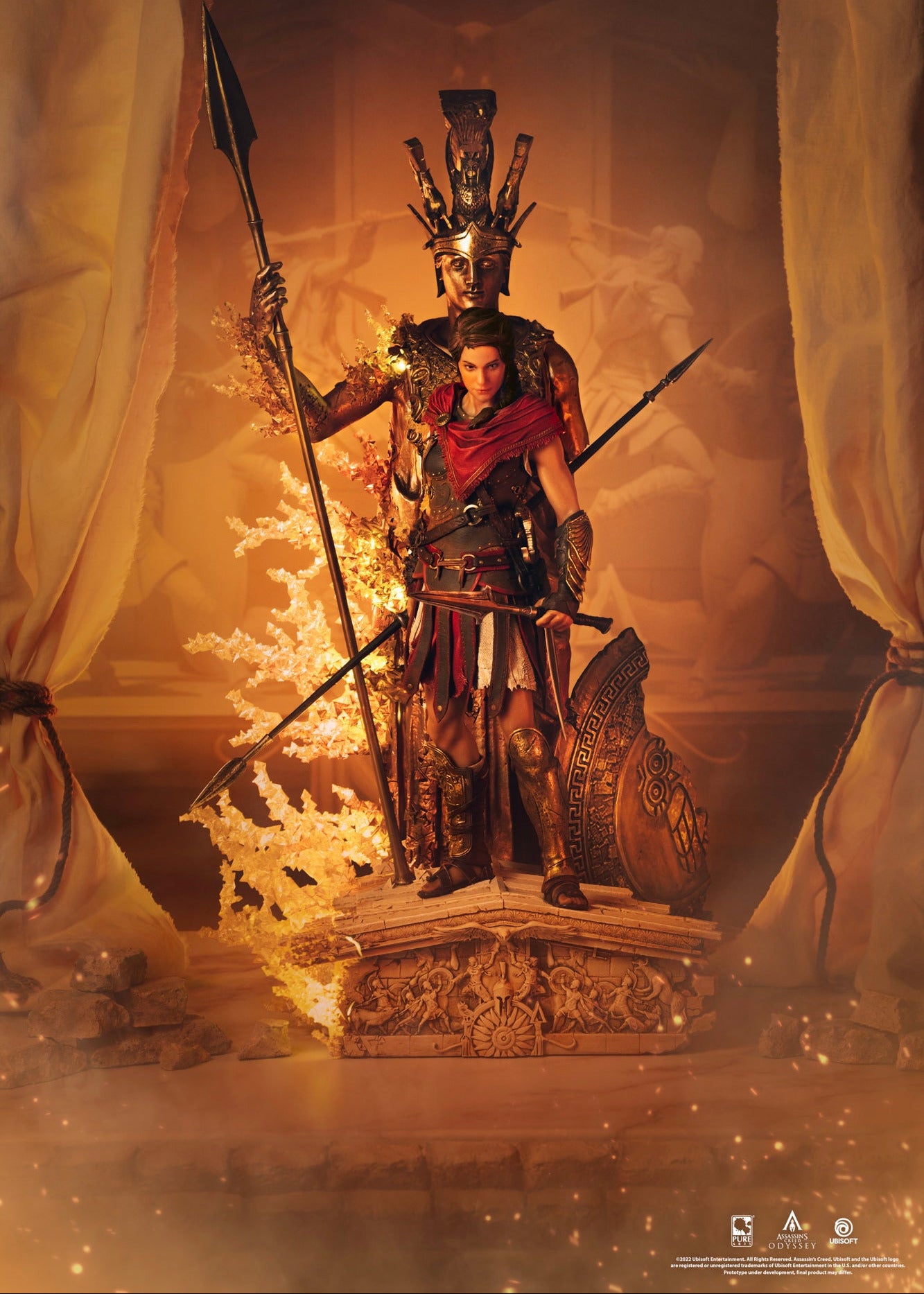 Kassandra Statue - Assassin's Creed Animus - 1/4 Scale