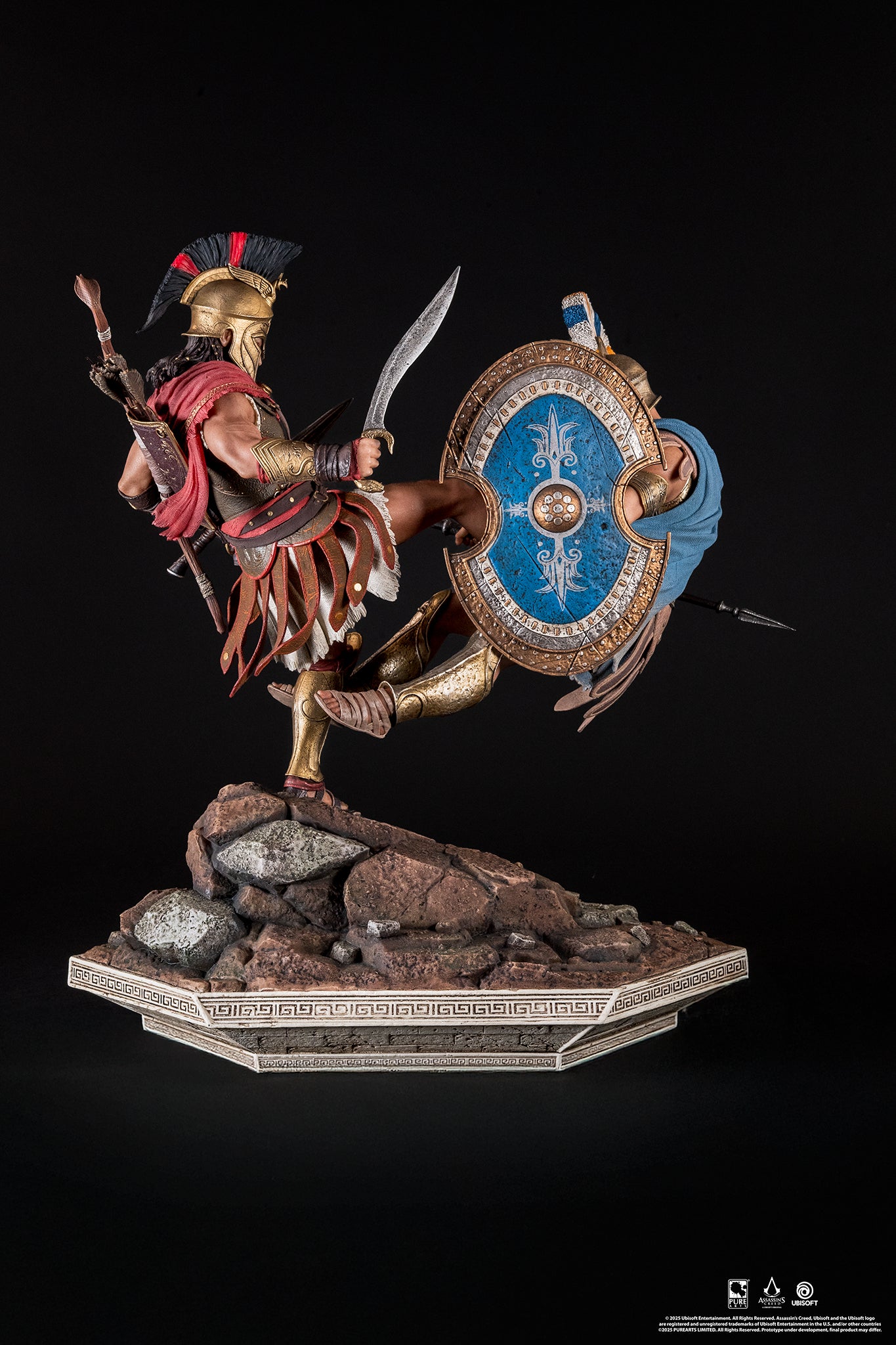 Spartan Kick Statue - Assassin's Creed Odyssey - 1/6 Scale