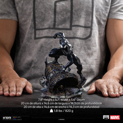 Black Spider-Man Statue – Marvel Comics – Art Scale 1/10