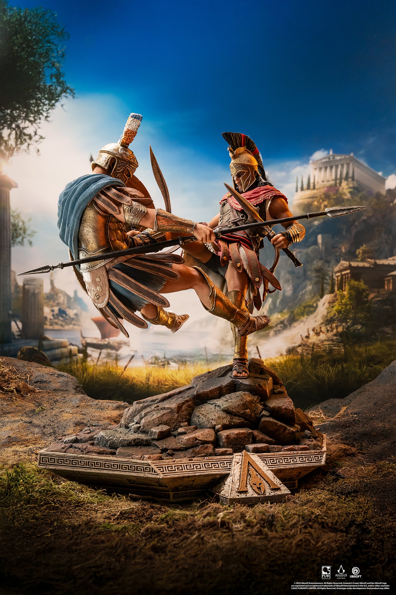 Spartan Kick Statue - Assassin's Creed Odyssey - 1/6 Scale