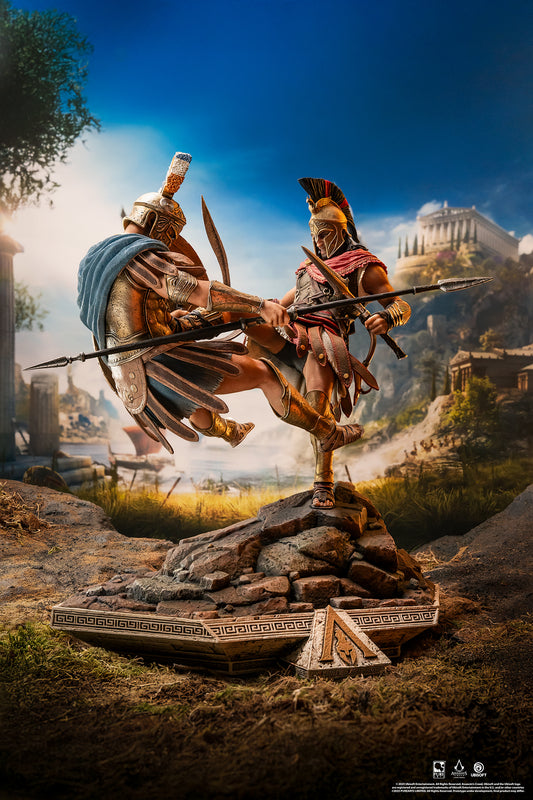 Spartan Kick Statue - Assassin's Creed Odyssey - 1/6 Scale