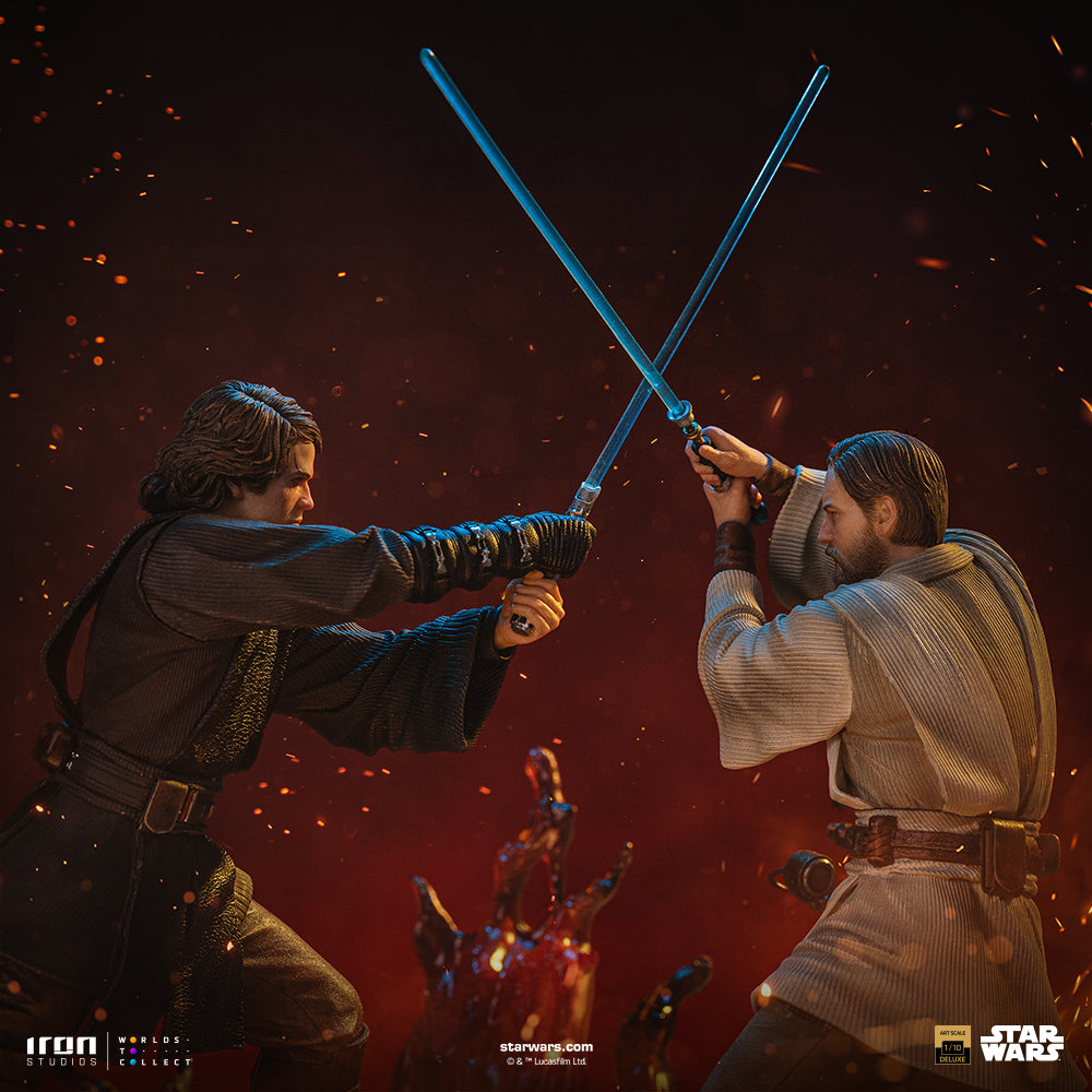 Obi-Wan vs Anakin Statue Star Wars: Revenge of the Sith Art Scale 1-10 Figur
