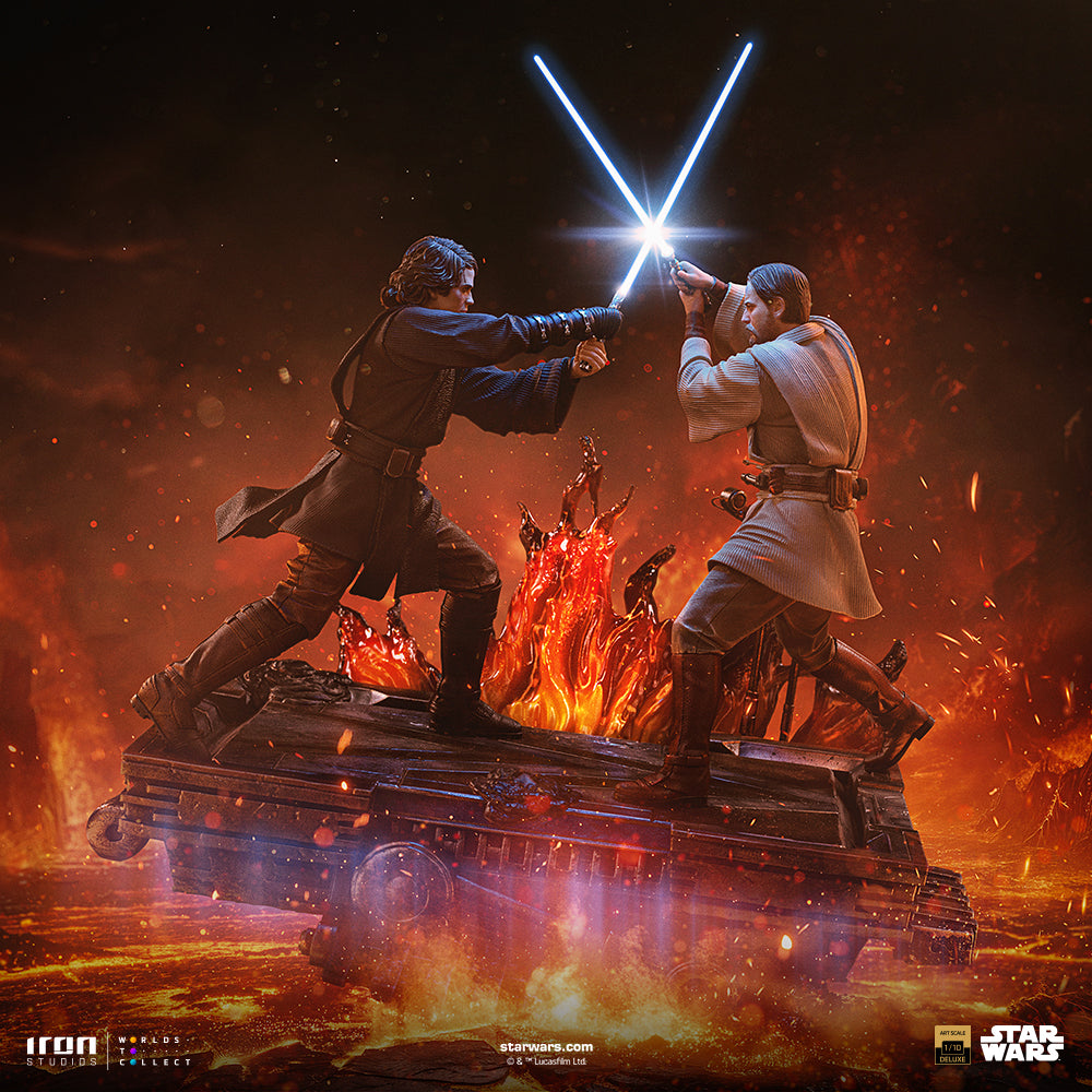 Obi-Wan vs Anakin Statue Star Wars: Revenge of the Sith Art Scale 1-10 Figur