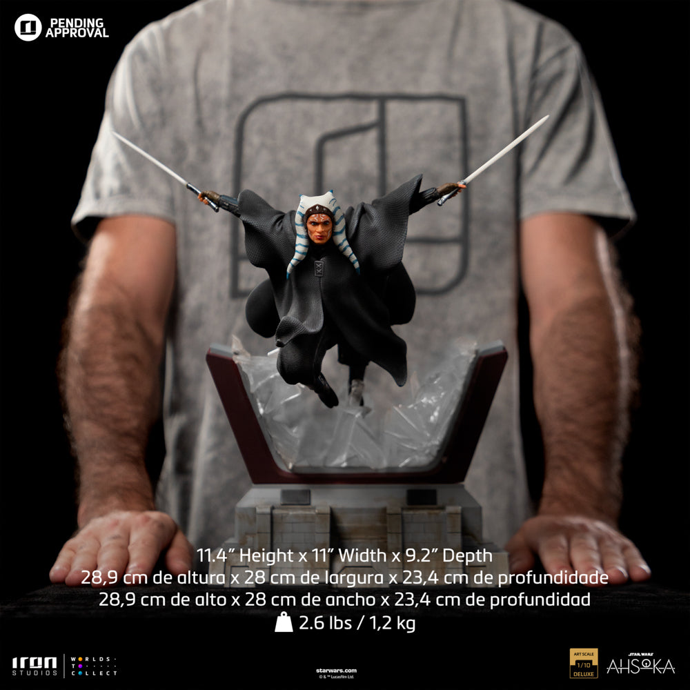 Ahsoka Tano Statue Star Wars Disney Series Art Scale 1/10 Figur