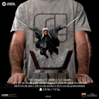 Ahsoka Tano Statue Star Wars Disney Series Art Scale 1/10 Figur