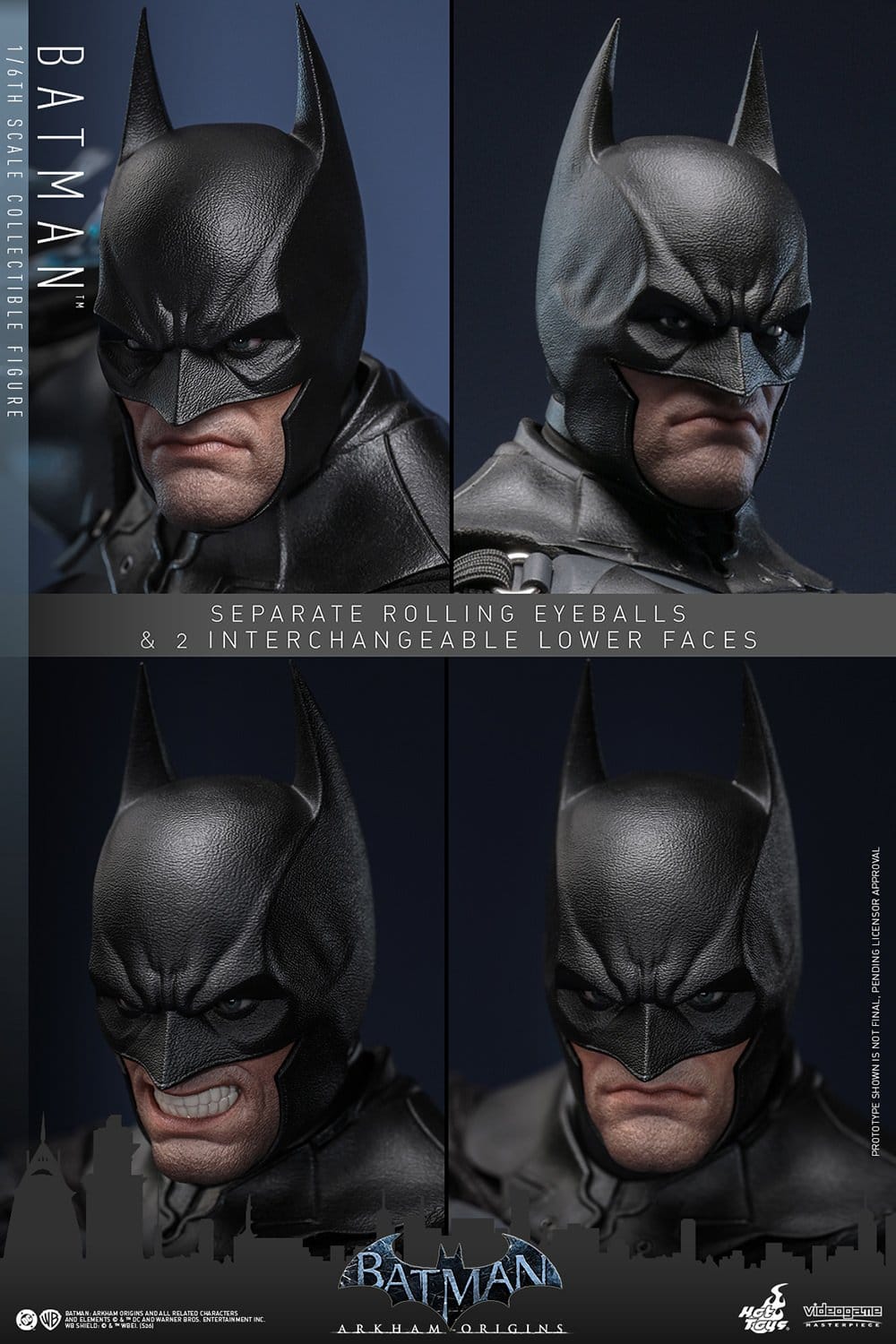 Batman Actionfigur DC Arkham Origins Figur von Hot Toys
