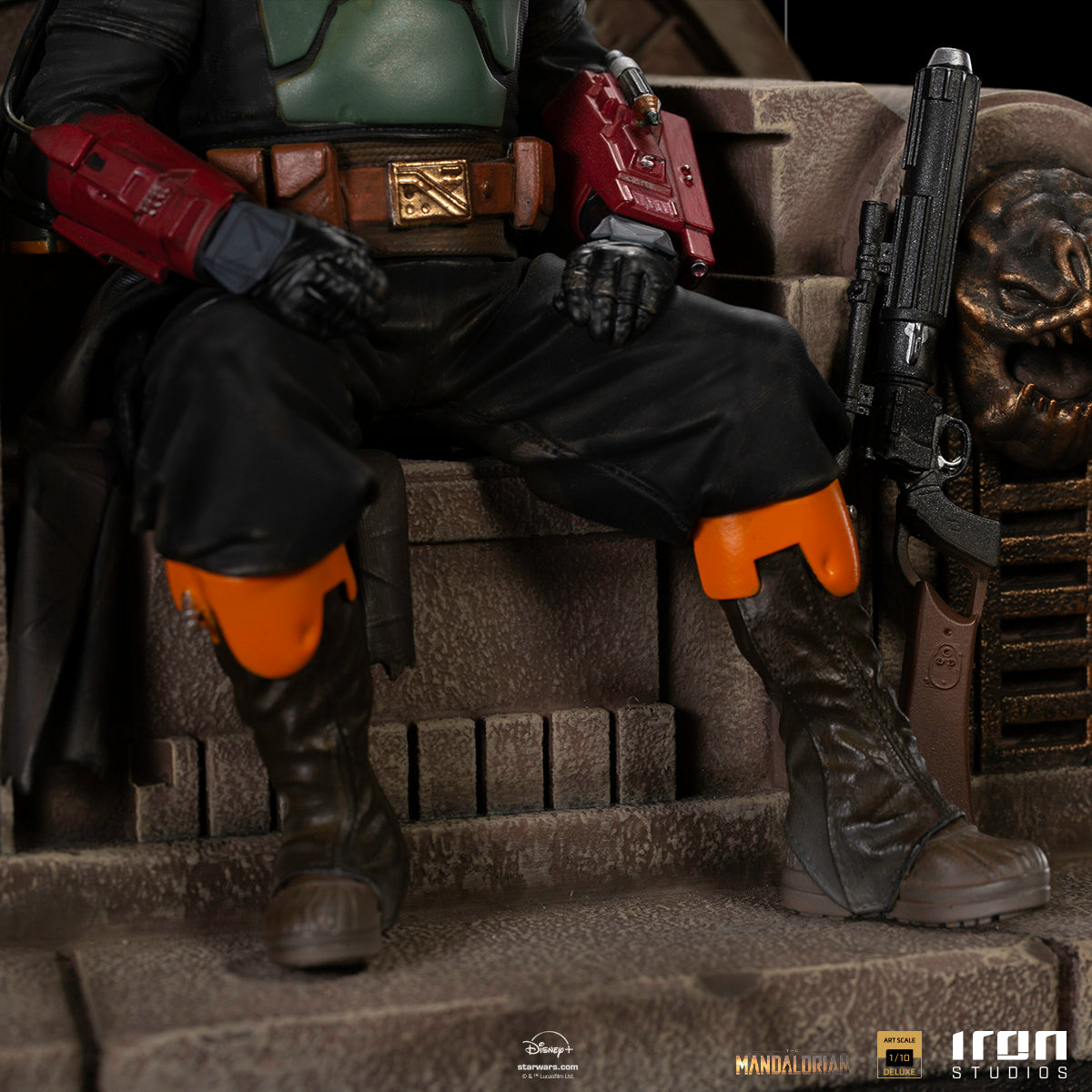 Boba Fett Statue Star Wars Disney Mandalorian Art Scale 1/10 Figur