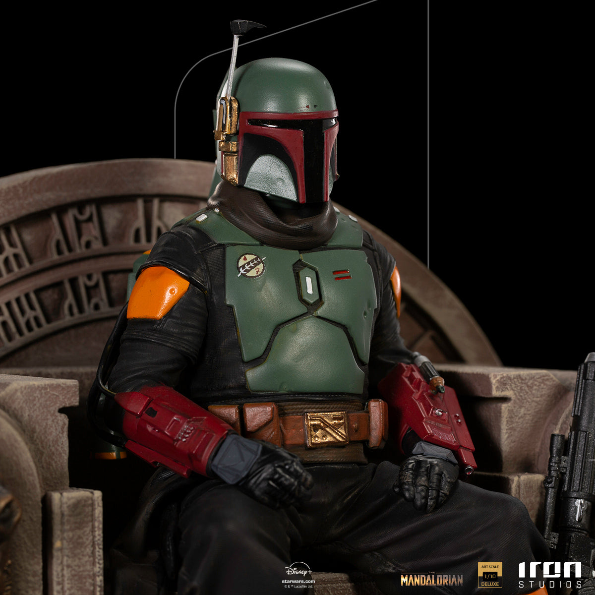 Boba Fett Statue Star Wars Disney Mandalorian Art Scale 1/10 Figur