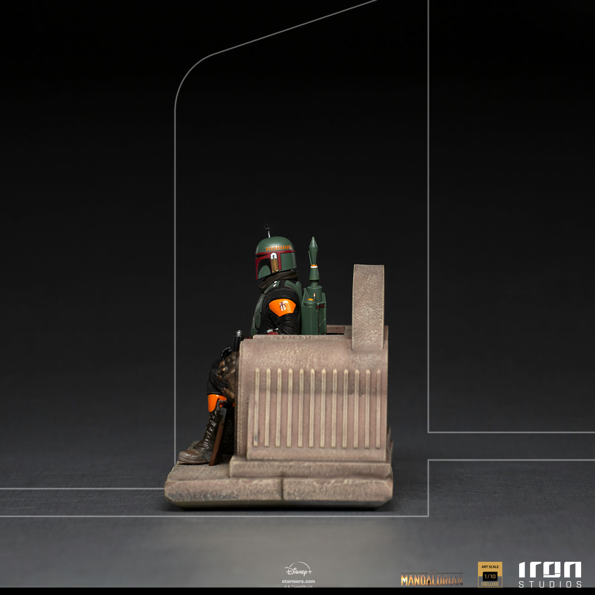 Boba Fett Statue Star Wars Disney Mandalorian Art Scale 1/10 Figur