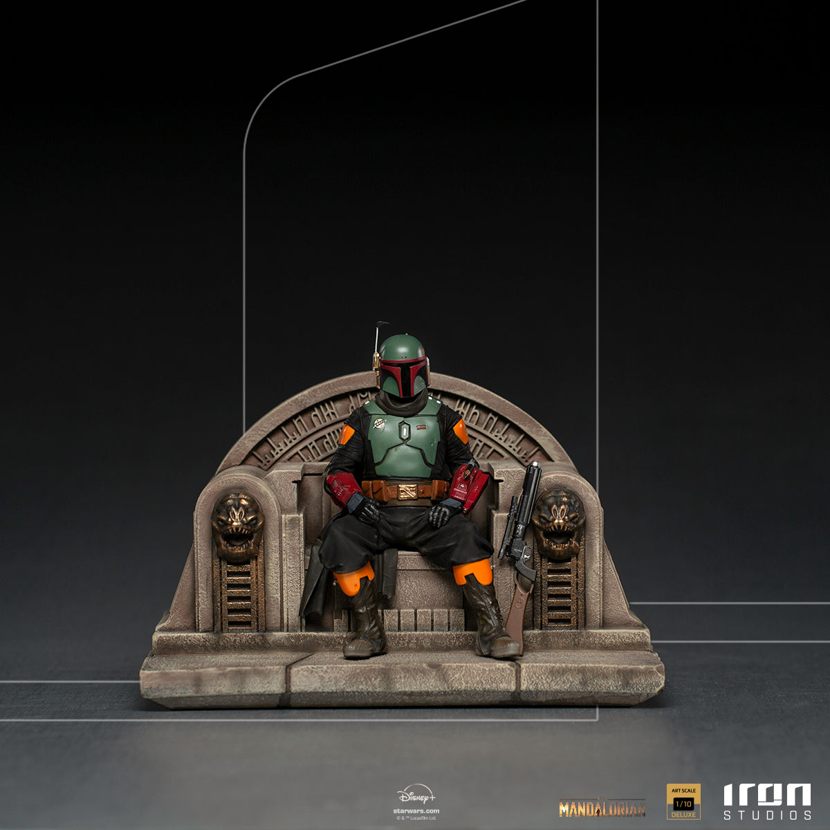 Boba Fett Statue Star Wars Disney Mandalorian Art Scale 1/10 Figur