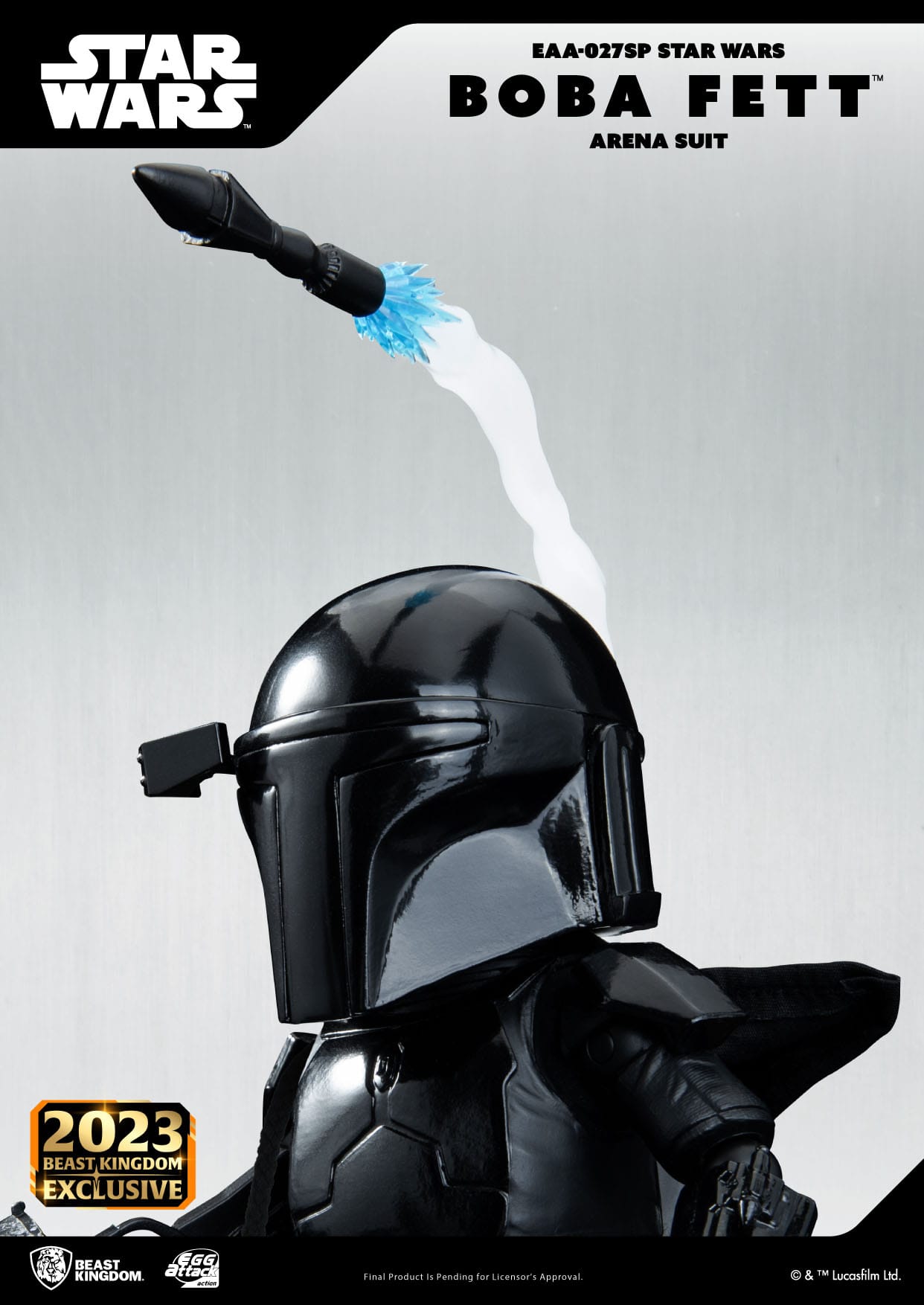 Boba Fett Minifigur aus Star Wars - Egg Attack