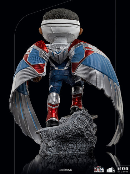 Captain America Minifigur aus Marvel als Sam Wilson - Minico