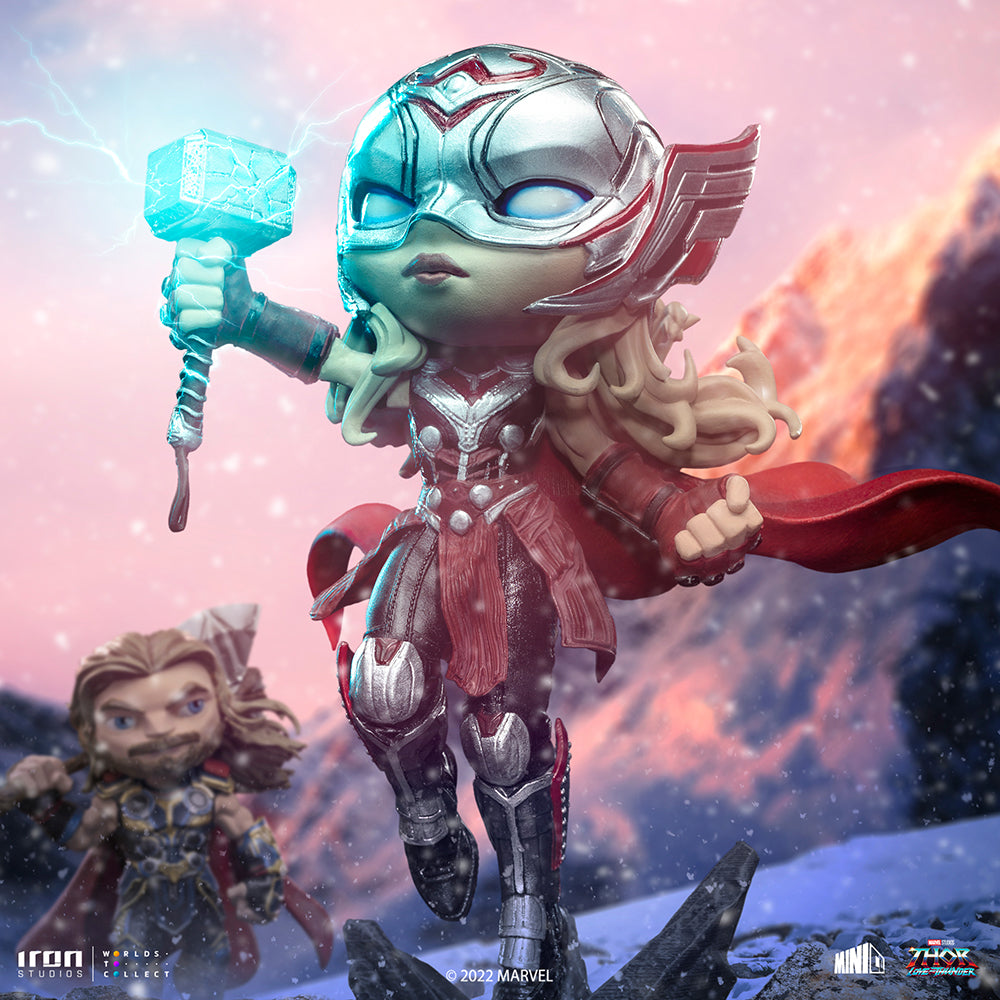Mighty Thor Figur aus Marvel Thor Love and Thunder - Minico