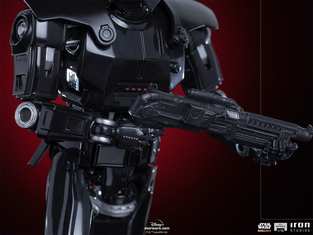 Dark Trooper Statue Star Wars Disney Mandalorian Art Scale 1/10 Figur