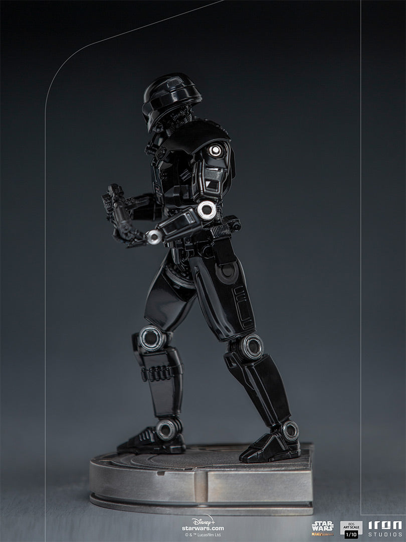 Dark Trooper Statue Star Wars Disney Mandalorian Art Scale 1/10 Figur