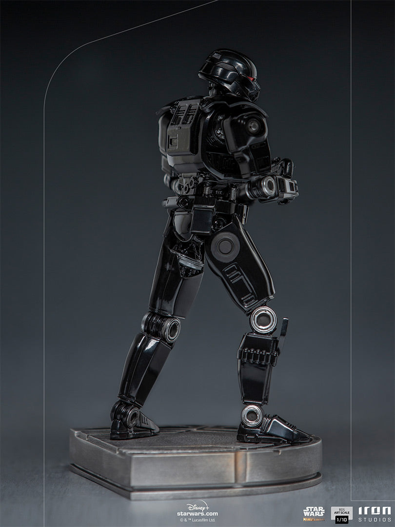 Dark Trooper Statue Star Wars Disney Mandalorian Art Scale 1/10 Figur