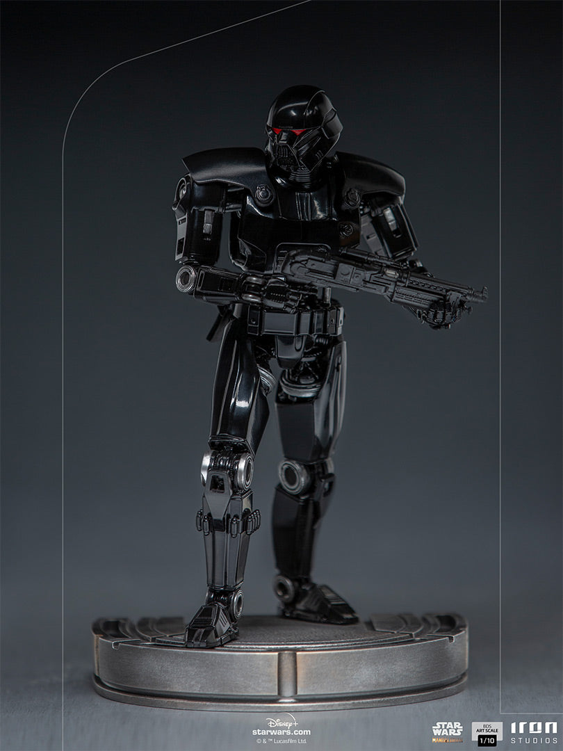 Dark Trooper Statue Star Wars Disney Mandalorian Art Scale 1/10 Figur