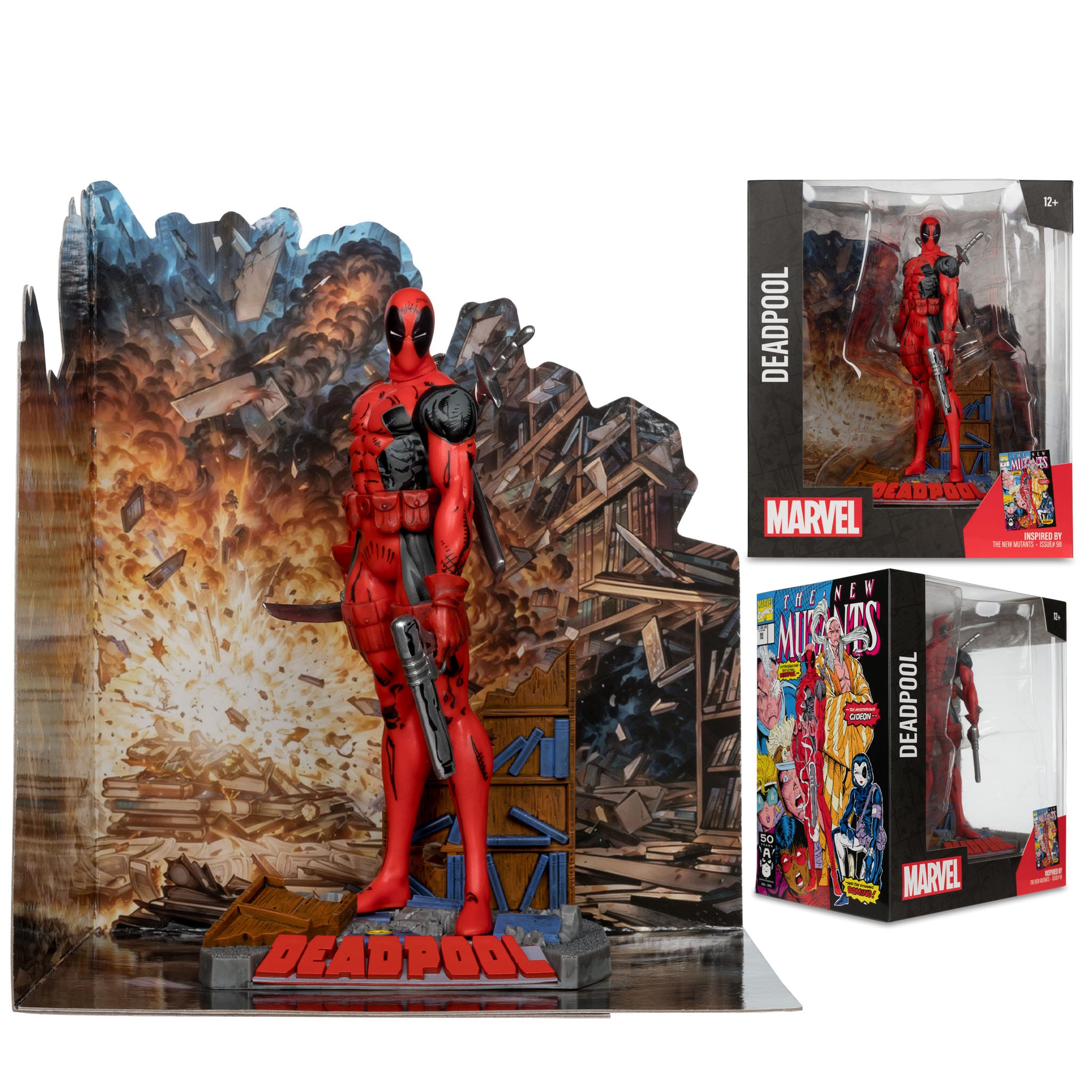 Deadpool Statue Marvel The New Mutants #98 Figur von McFarlane Toys