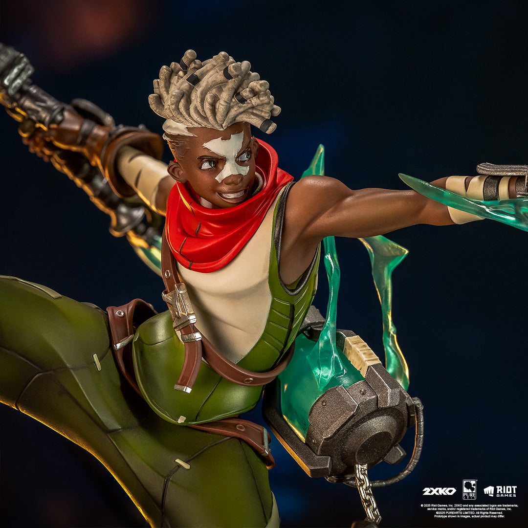 Ekko & Ahri Statue 2XKO League of Legends Pure Arts 1/10 Scale