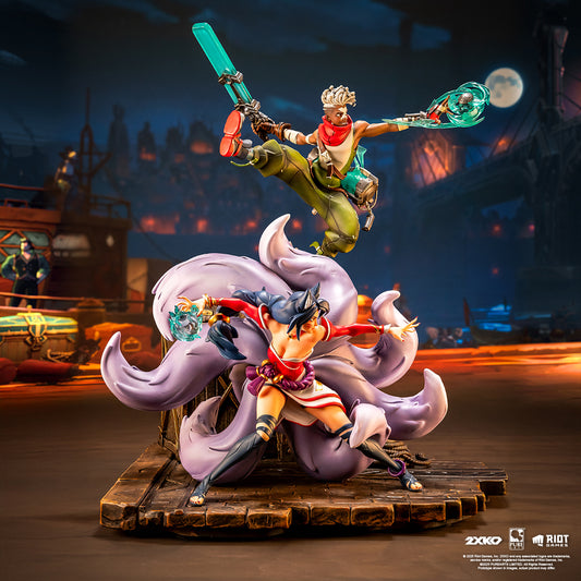 Ekko & Ahri Statue 2XKO League of Legends Pure Arts 1/10 Scale