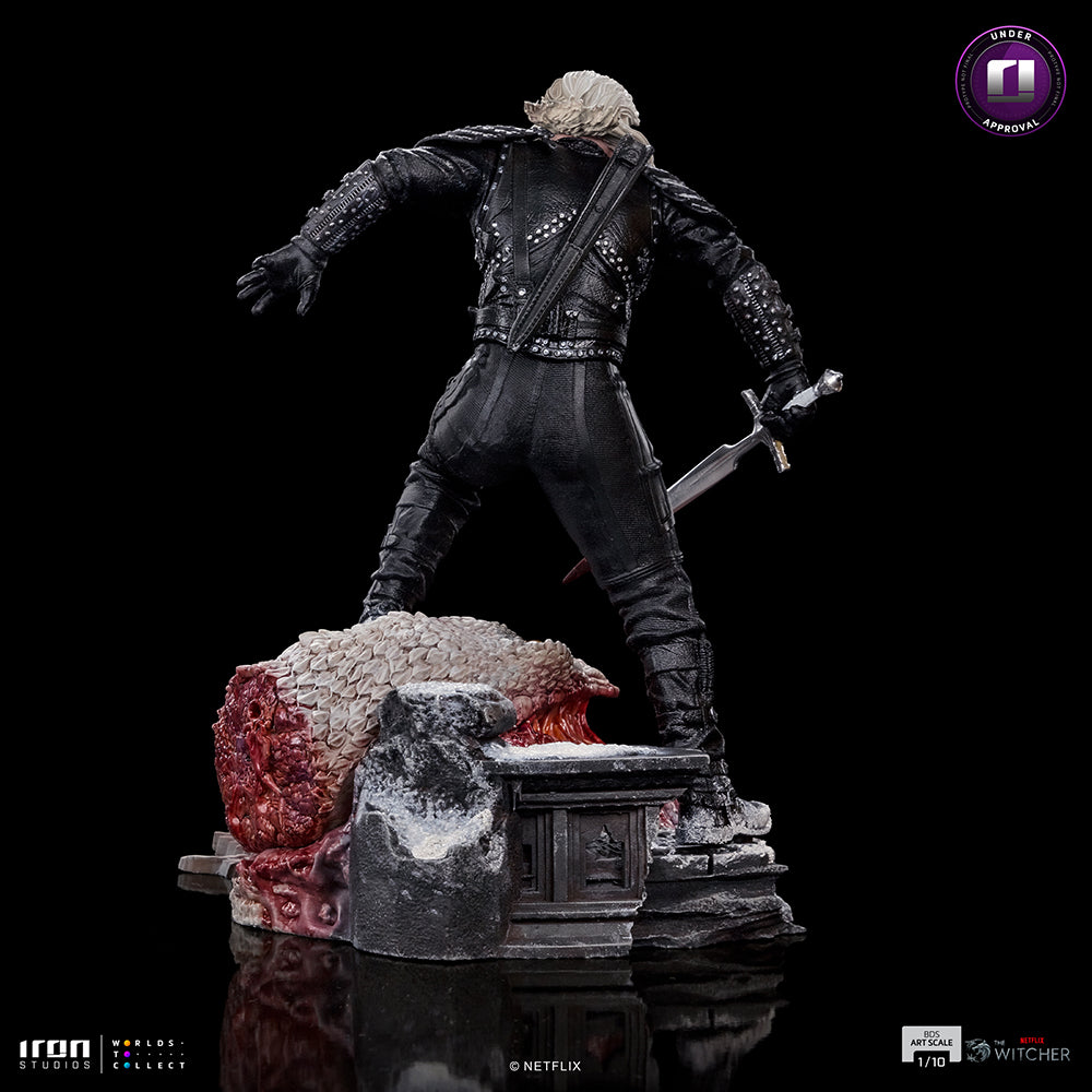 Geralt Statue The Witcher Netflix Version Art Scale 1/10 Figur