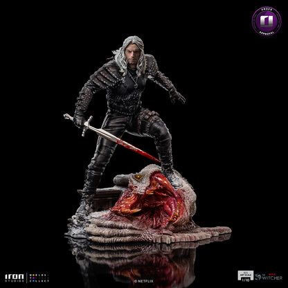 Geralt Statue The Witcher Netflix Version Art Scale 1/10 Figur