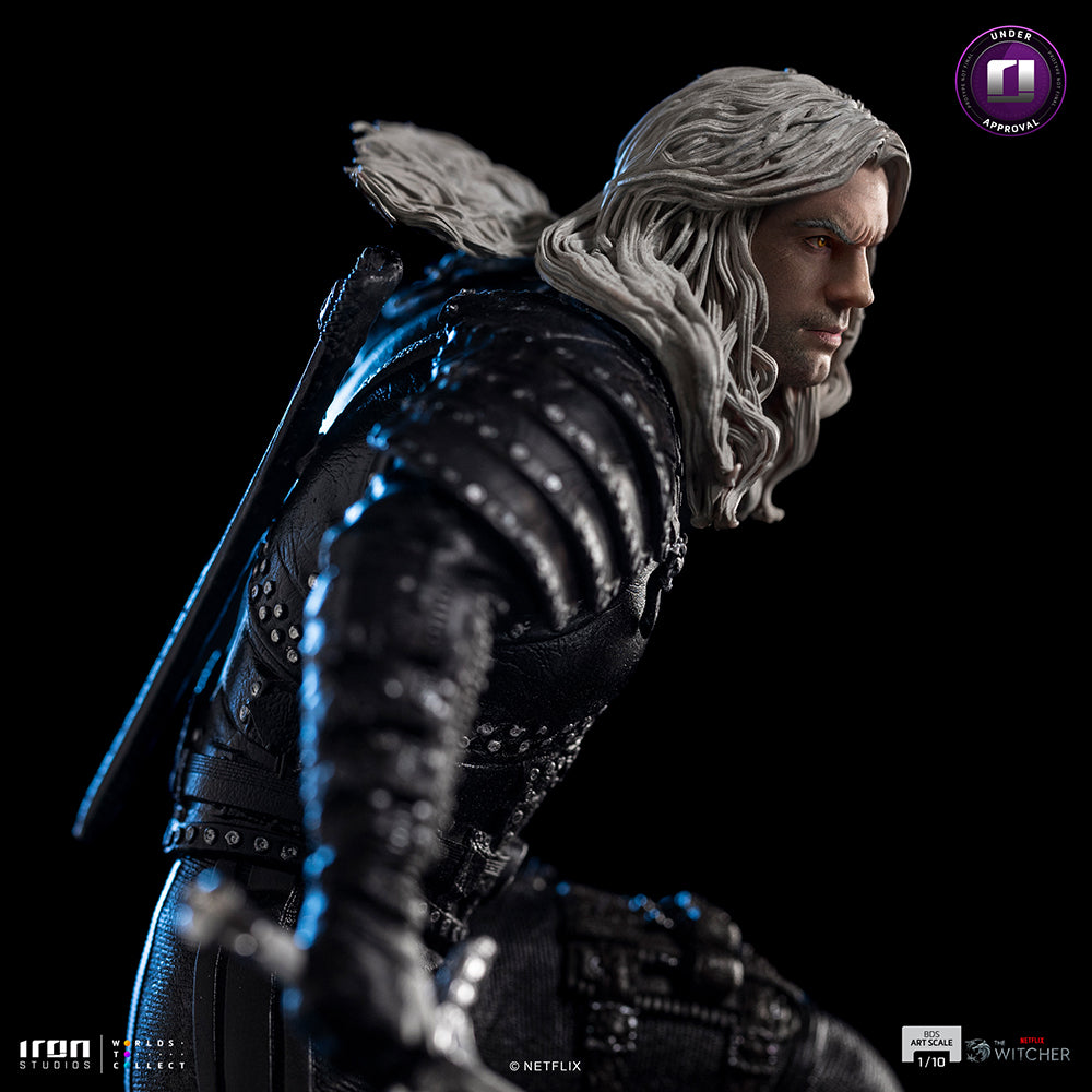 Geralt Statue The Witcher Netflix Version Art Scale 1/10 Figur