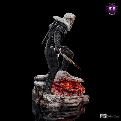 Geralt Statue The Witcher Netflix Version Art Scale 1/10 Figur