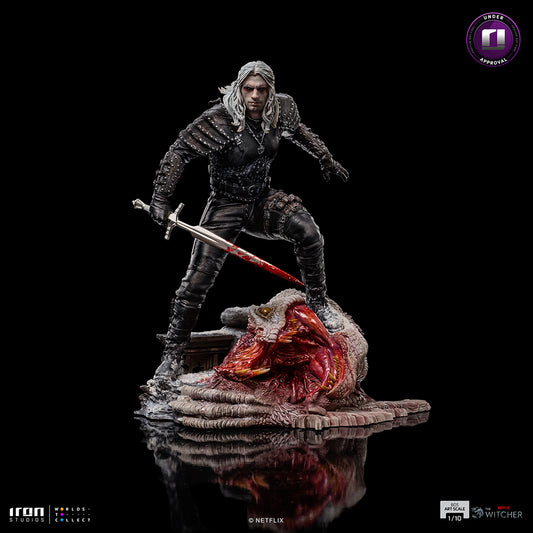 Geralt Statue The Witcher Netflix Version Art Scale 1/10 Figur