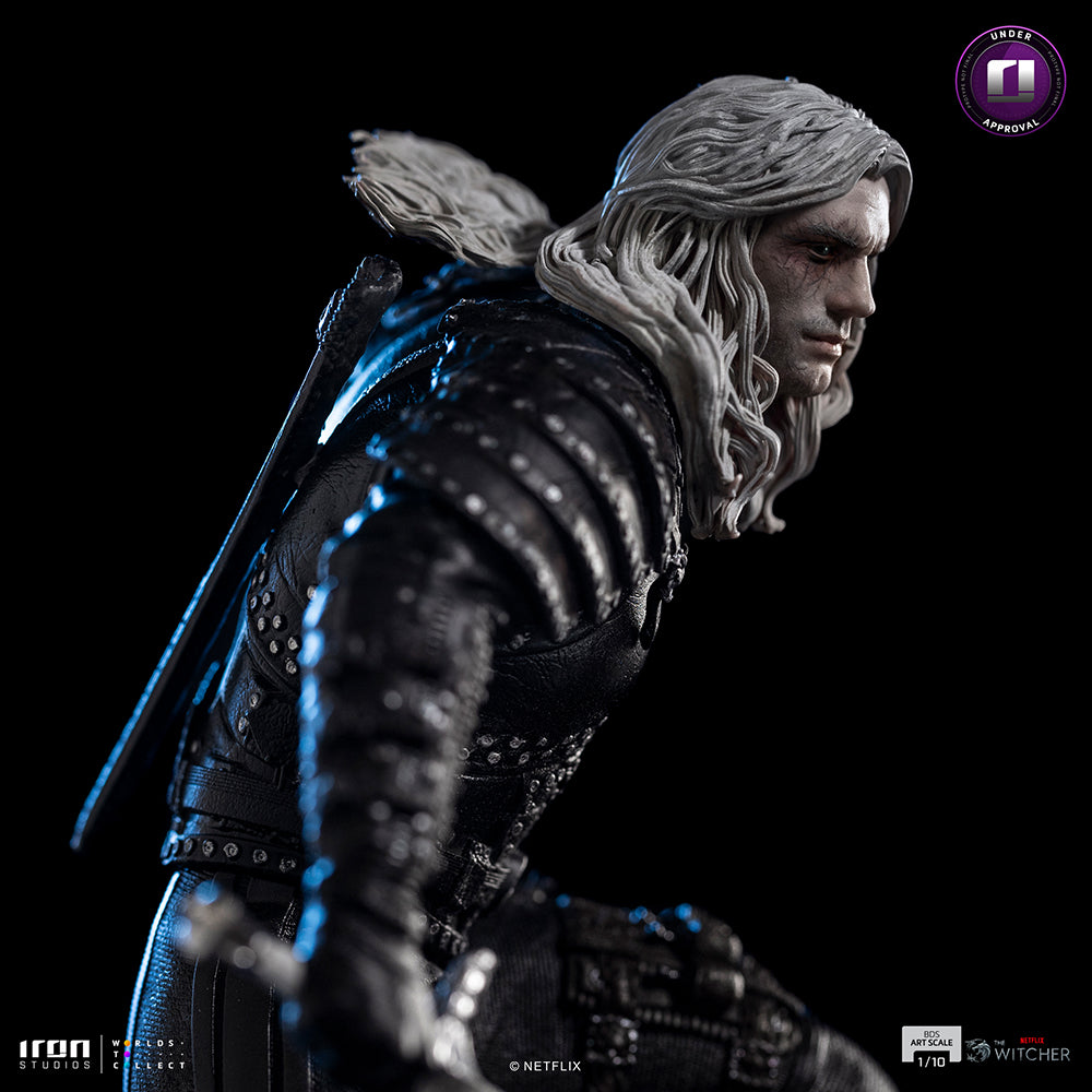 Geralt Statue The Witcher Netflix Version Art Scale 1/10 Figur