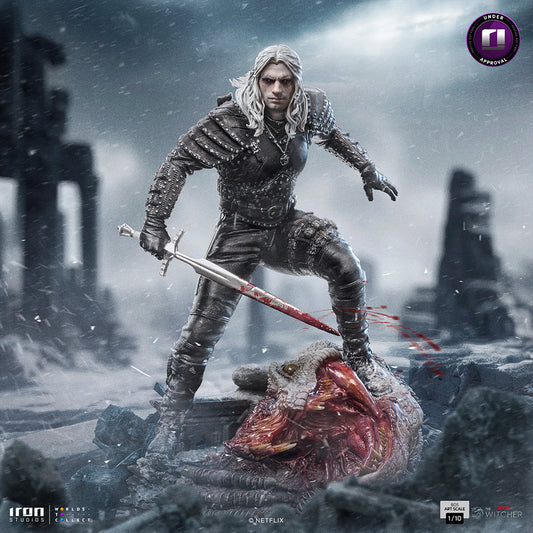 Geralt Statue The Witcher Netflix Version Art Scale 1/10 Figur