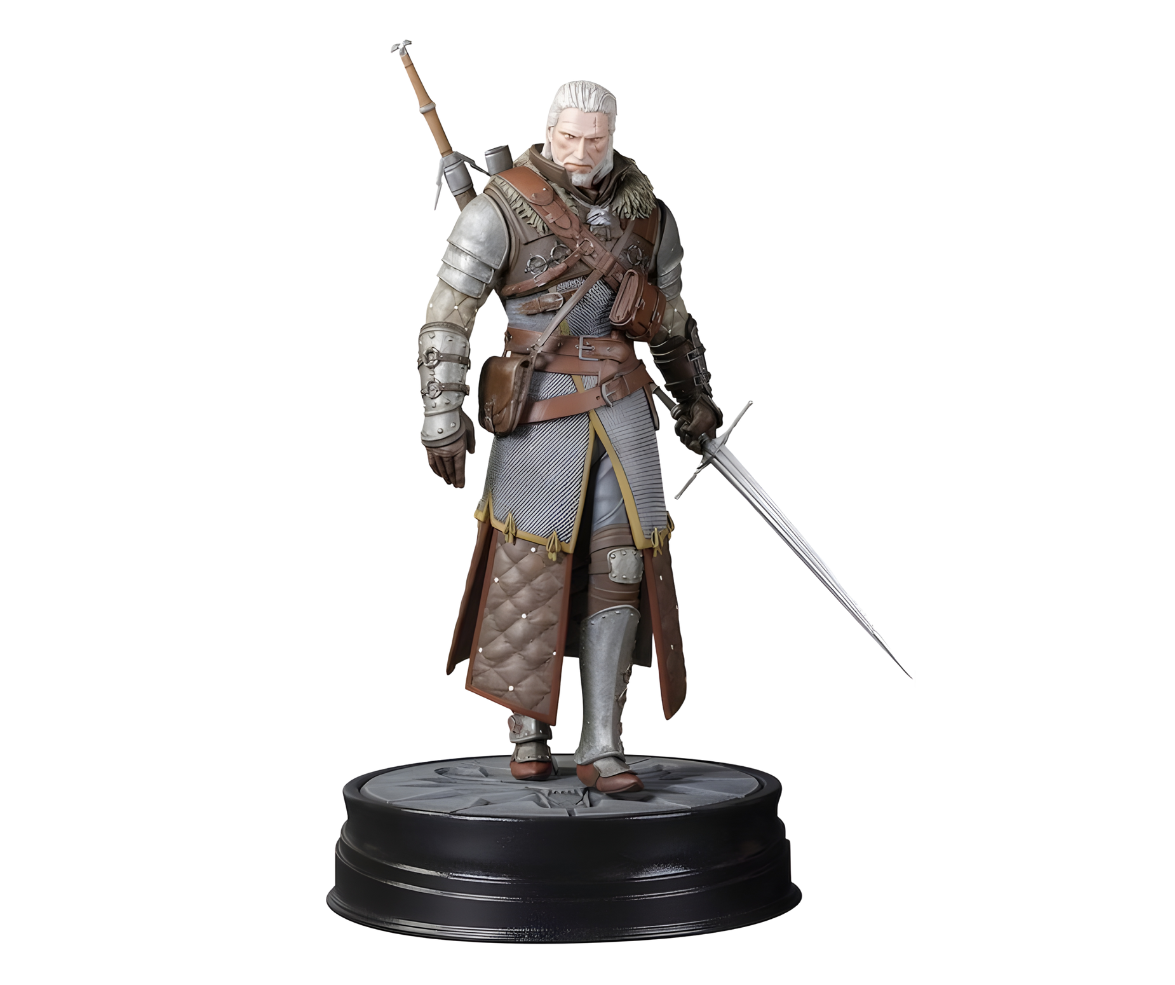Geralt Statue Witcher 3 Wild Hunt Figur Grandmaster Dark Horse