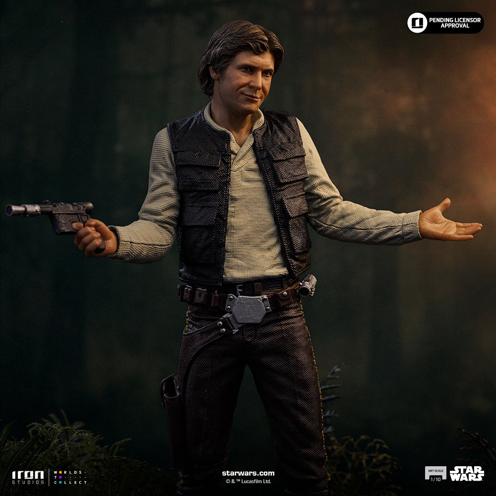 Han Solo Statue Star Wars Episode VI Art Scale 1/10 Figur