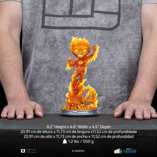 Human Torch Minifigur aus Marvel Fantastic Four: First Steps - Minico