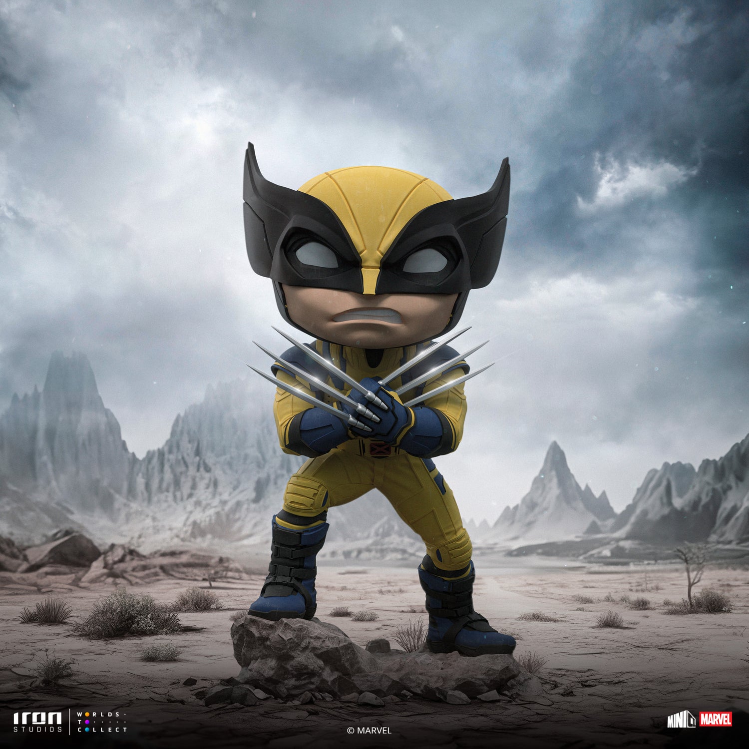 MiniCo Wolverine Statue (Deadpool & Wolverine) - Collectiblix