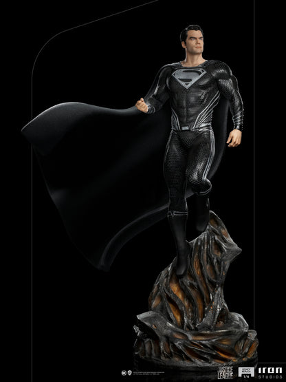 Black Superman DC Statue 1/4 (Zack Snyder's Justice League) - Collectiblix