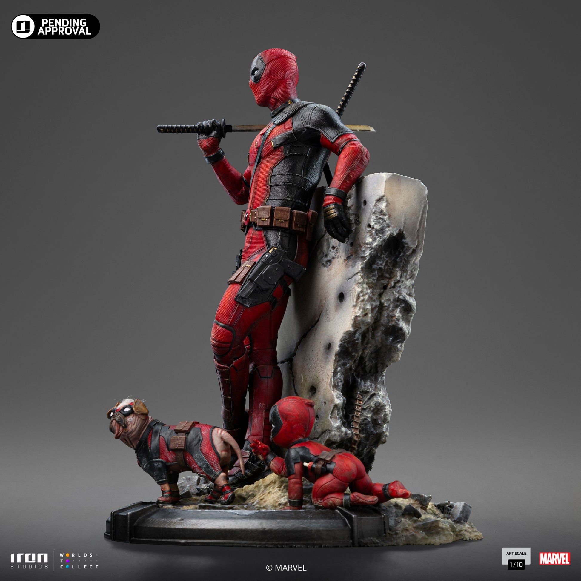 Deadpool Marvel Statue 1/10 (Deadpool & Wolverine) - Collectiblix