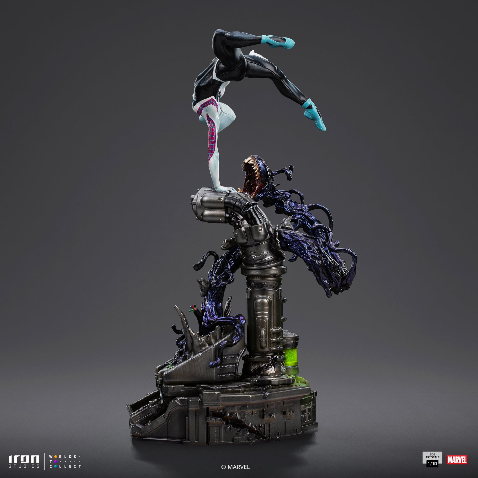 Ghost Spiderman Marvel Statue 1/10 (Spiderman Villains) - Collectiblix