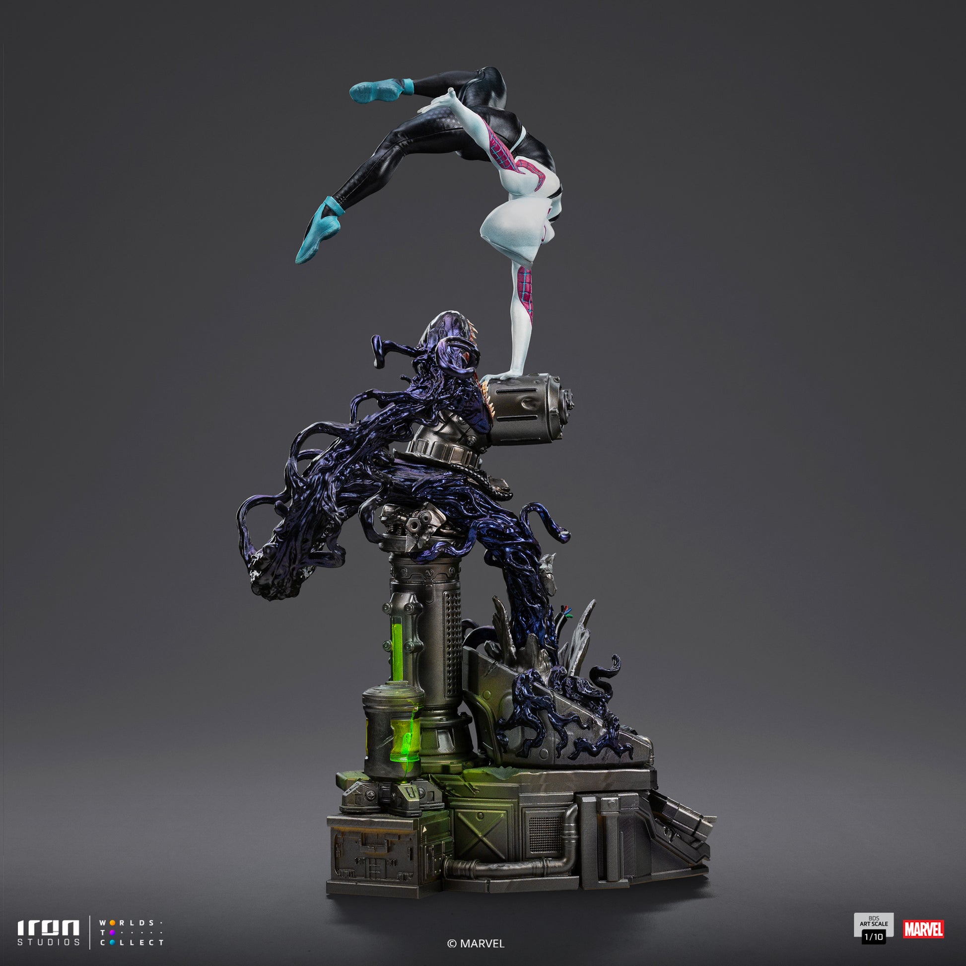 Ghost Spiderman Marvel Statue 1/10 (Spiderman Villains) - Collectiblix